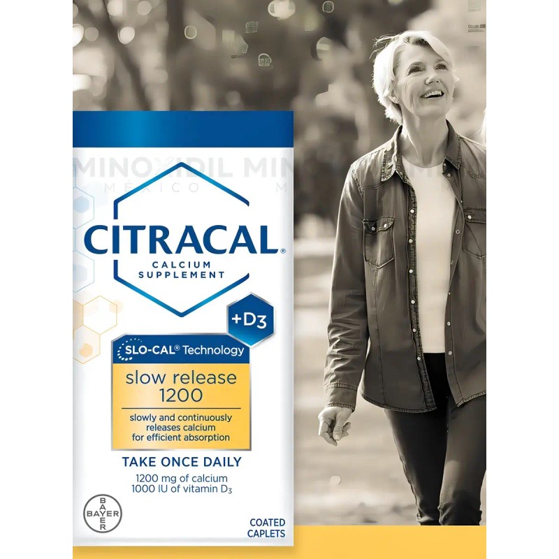Suplemento Nutricional Bayer Citracal Calcio Magnesio Sabor