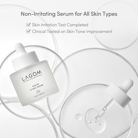 LAGOM Suero Hidro De Niacina 5% De Niacinamida Hierbas Verdes Cuidado De Poros Piel Opaca Hidratación Intensa E Iluminadora Cuidado De La Piel Coreano