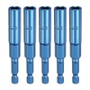 sourcing map 5pcs Nut Driver 8mm Hex Drive Socket CR-V