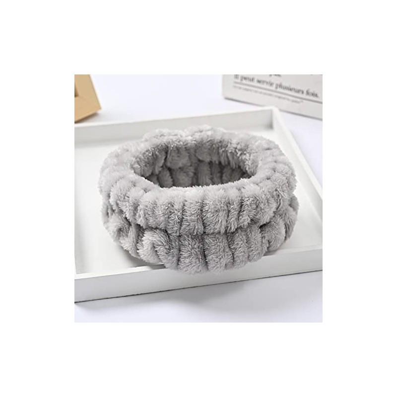 6 piezas RUGNADOO en microfibra polar: diademas y pulseras para