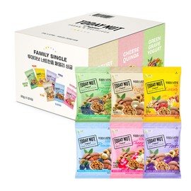 Today Nut One Handful Family 6-Piece Set, 240g, 1 Set