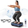 LOOK Fun-Merach MERACH Vibration Plate Exercise Machine With Light, Bluetooth,