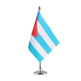 Cuba Desk Flag Cuban Small Mini Table Flags Decorations(Cuba)