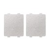 2pcs Microwave Oven Universal Mica Plates Sheets High Temperature Heat