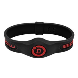Sport Magnetic Wristband Black/Red, M (19 cm)