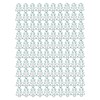 100Pcs Paper Clips Cute Unique Tree Shape Electroplating Process Lightweight