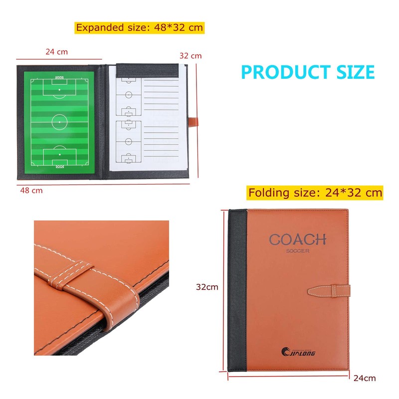 LaceDaisy Professional Foldable Football Tactics Board Football Magnetic Coach Board