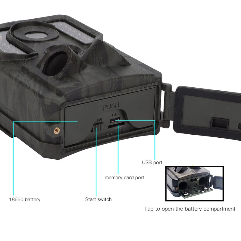 PR400C Pro 1080P 16MP Infrared Hunting Camera Wildlife 34 940