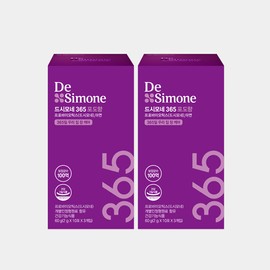 Desimone 365 Grape Flavor 2 Boxes (2 Months Supply) (Guaranteed Bacterial Count 10 Billion + Zinc) / 365 포도향 2박스 (2개월분) (보장균수 100억 + 아연)