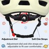 Toddler/Kids Bike Helmet, Adjustable and Multi-Sport, from Infant to Schoolchild,