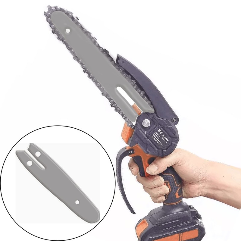 4 inch Mini Chainsaw Guide Bar, Cordless Electric Replacement Chain