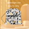 JYTAPP Rugby Drawstring Bag Rugby Sport Equipment Drawstring Storage Pouch