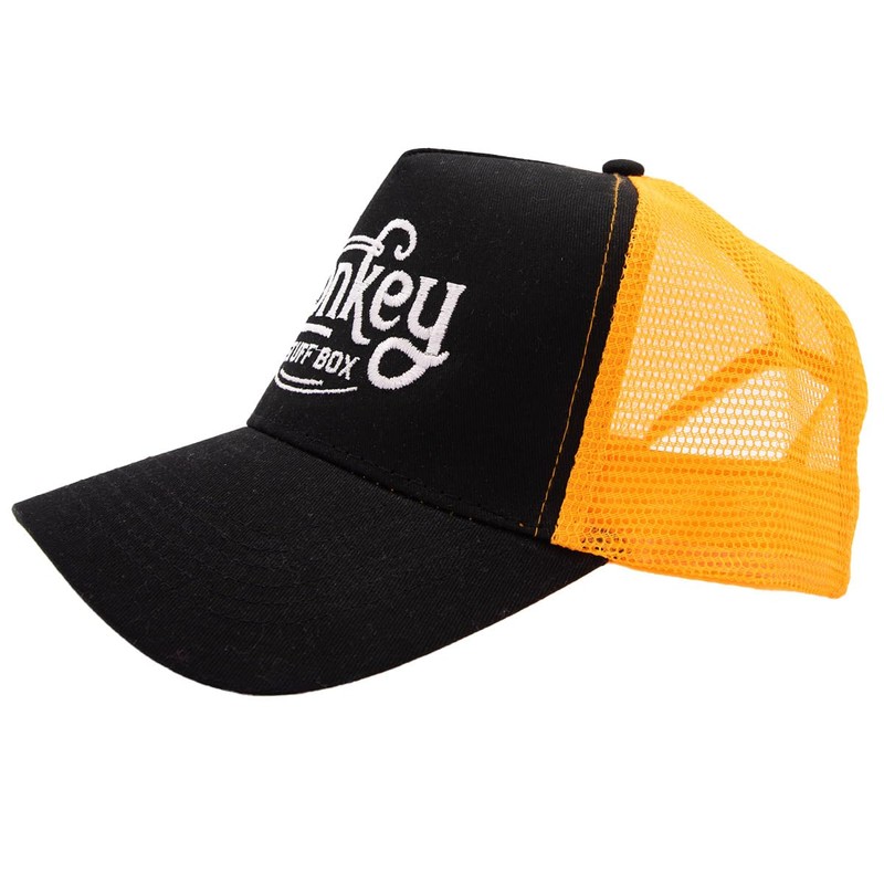 Stuff-Box Snapback Cap Monkey Pop STB-0009 Trucker Cap with White