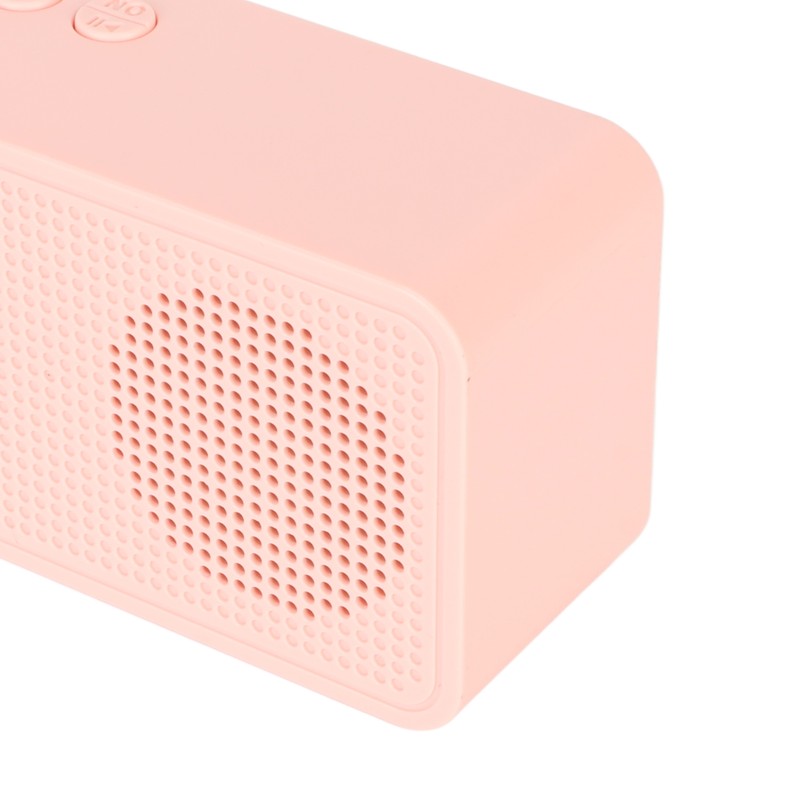 Alarm Clock Bluetooth Speaker Distortion Free USB Charging Mirror Display