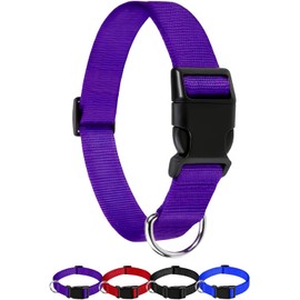 Collar para Perro diseño cómodo Resistente y Ajustable. Collar para Mascota Mini, Mediano, Grande y Extra Grande. Collar para Gato. Ideal para Dar un