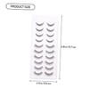 Baluue 10pairs Multi False Eyelashes for Natural Look Soft Curly