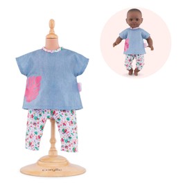 Corolle - Mon Premier Poupon Fashions - Tropicorolle Outfits Set - for 12'' Baby Dolls