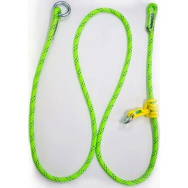 NOTCH ROPE LOGIC'S ADJUSTABLE FRICTION SAVER 5/8IN 10FT KMIII GREEN ARBORIST RIGGING