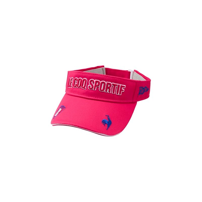 le coq sportif LG5SCP50L Women's Sun Visor, Classic Logo Design,