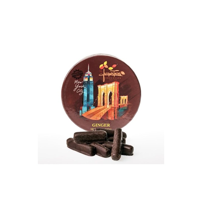 NY Collection Chocolate Covered Ginger