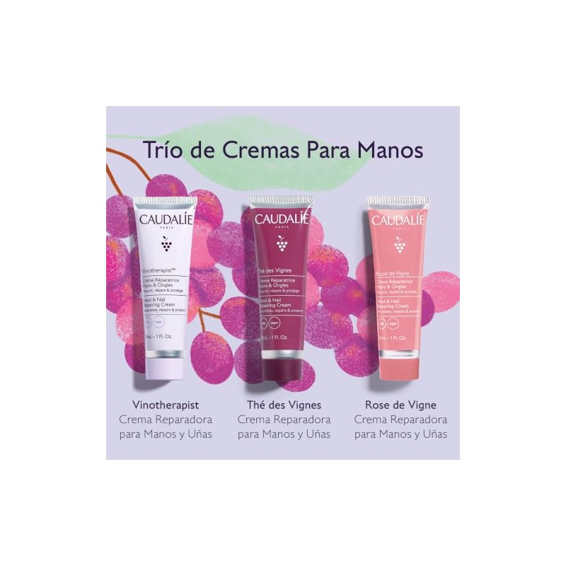 Caudalie Set de Regalo Trío de Cremas Reparadoras de Manos