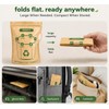 Disposable Vomit Bags, 2000cc Dual-Zip Kraft Paper, 6 Pack