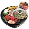 SNKOURIN Hot Pot with Grill 2 in 1, Multifunctional Smokeless