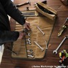 Tool Roll Organiser, Wrench Roll with 2 Pockets with Zip