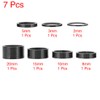 X AUTOHAUX 7pcs Headset Spacer Carbon Fiber Handlebar Stem Spacers
