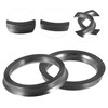 X AUTOHAUX 72.6mm to 60.1mm Universal Car Hub Centric Rings