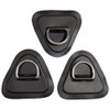 4 Pieces D-Rings Patch For Pvc Inflatable Boat Canoe Raft