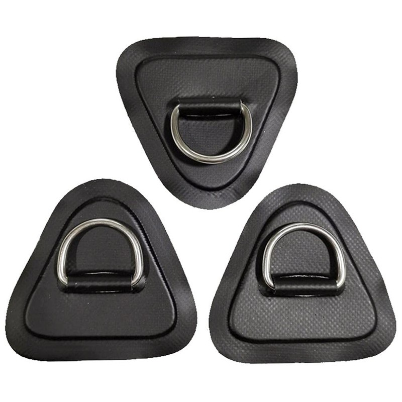 4 Pieces D-Rings Patch For Pvc Inflatable Boat Canoe Raft