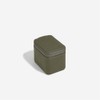Stackers Small Watch Box with Zip - Olive Green
