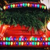 Outus 270 Pcs Christmas Car Magnets Lights Stickers Reflective Bulb