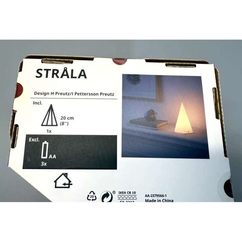 IKEA New IKEA STRALA LED Decorative 8" Table Lamp Tree