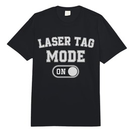 Laser Tag Mode On Funny Laser Tag Player Gift Instructor Comfort Colors Adult Heavyweight T-Shirt