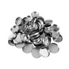 Allwon 56 Pack Empty Round Metal Pans Size 26mm for