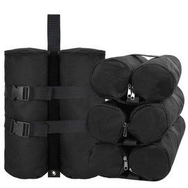 Sand Weight Bags(140lbs) for Pop up Tent,1680D Heavy Duty Weights Sand Bags for Outdoor,Set of 4
