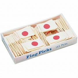 Flag Picks Flag Flag (144 Pieces) (qhn05)