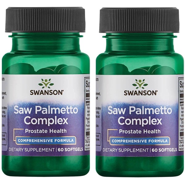 Swanson Saw Palmetto Complex 60 Sgels 2 Pack