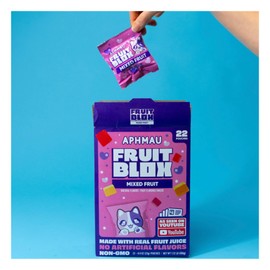 Generic Fruits Blox Mixed Fruit Snacks, 2 Boxes, 22 Count Each Box | Aphmauu | Ninja Kidx | Unspeakable (Aphmauu Mixed Fruit)