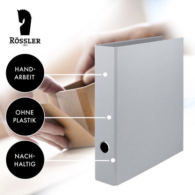 Rössler 1317452171 - S.O.H.O. Folder DIN A4 with lever mechanism,