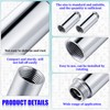 Unifizz Nickel Plated Brass Pipe Fitting Extension 20mm G1/2 Female