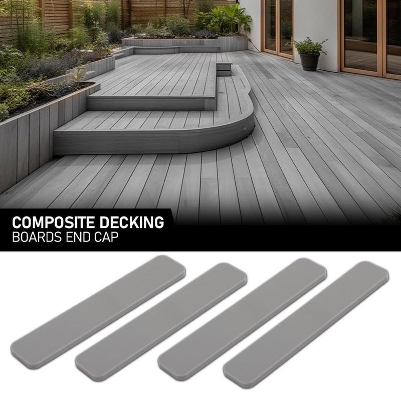 CHEDA ONLY Fit TREX Composite Decking Boards End Cap 5.5"