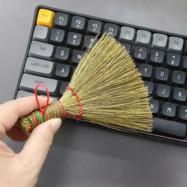 Mini Whisk Broom Handheld Brush Whisks Away Dust, Dirt &