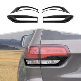 Amayum Taillight Cover Fit for Jeep Grand Cherokee 2014-2020 Tail Lamp Trim Rear Light Decoration Exterior Accessories