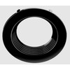 RAB DLTRIM/R4RB-B Recessed Retrofit Color Change Trims (Black, 4" Baffle)