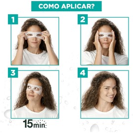 Garnier Skin Naturals Face Mascarilla facial en tela para ojos anti ojeras con coco hidra bomb de garnier, 1 pza Coco