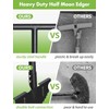 Half Moon Edger Lawn Tool, Saw Tooth Garden Edgers for