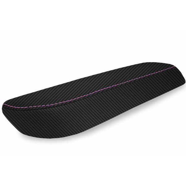 Pieliz Armrest Door Panel Cover 2PC Carbon Fiber for Nissan